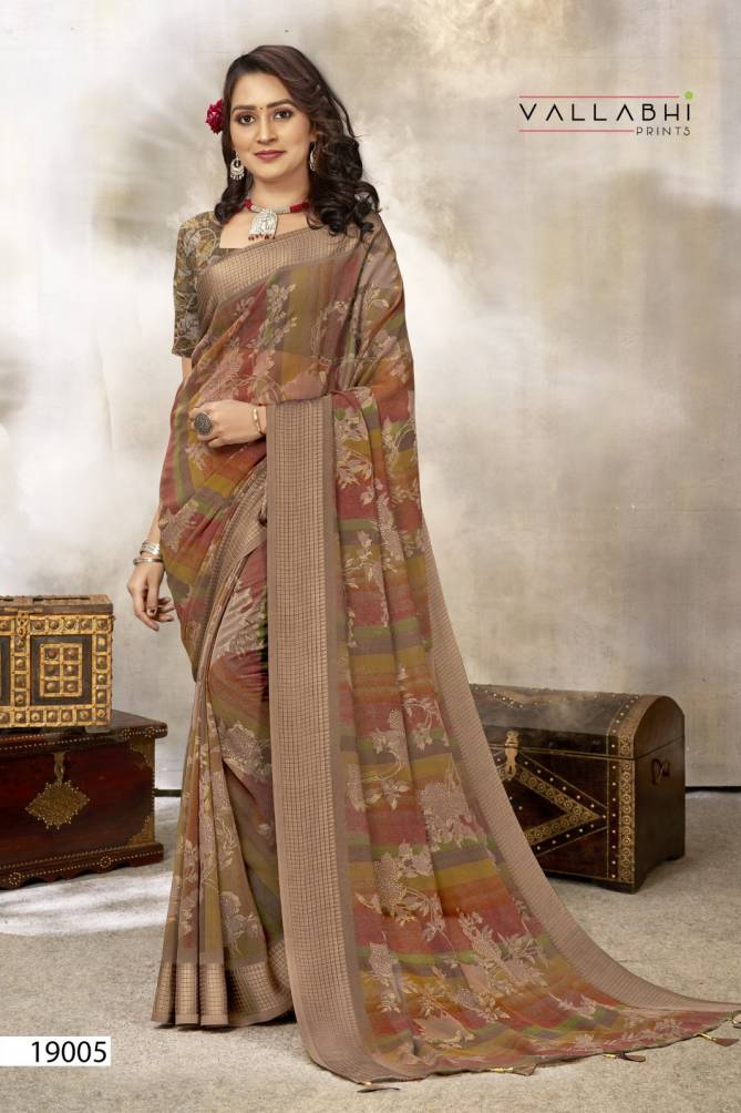 Western Vol 2 By Vallabhi Georgette Daily Wear Saree Suppliers In India